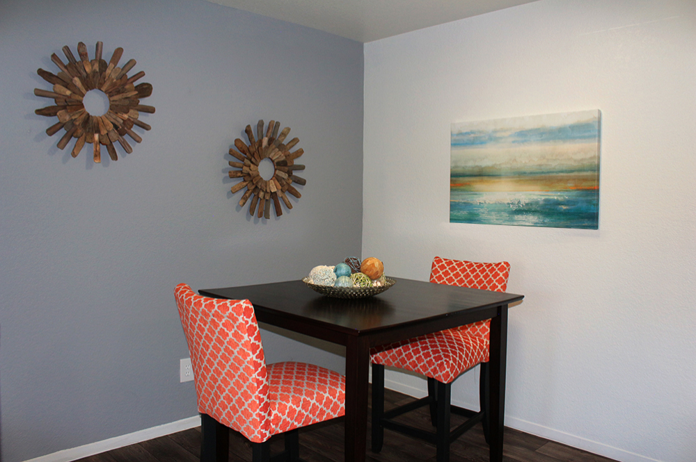 This image is the visual representation of Interior 12 in Silver Palms Apartments.